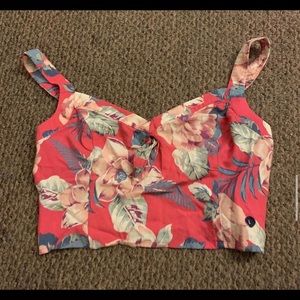 Floral tank top